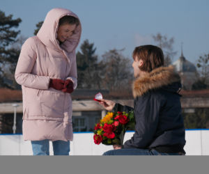 Pierwsza miłość. Jowita (Joanna Opozda) Radek (Mateusz Banasiuk)