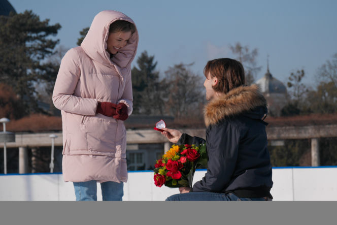 Pierwsza miłość. Jowita (Joanna Opozda) Radek (Mateusz Banasiuk)