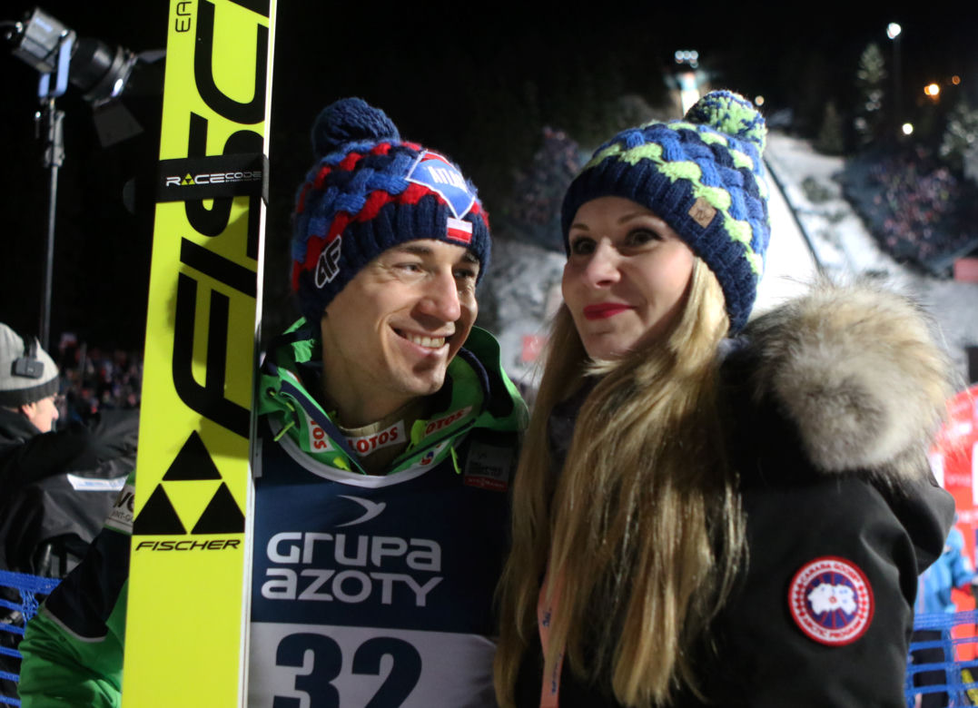 Kamil Stoch, żona, Ewa