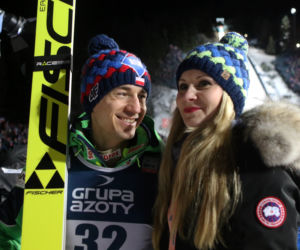 Kamil Stoch, żona, Ewa