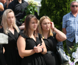 Tragicznie zmarłego kierowcę pożegnał sznur ciężarówek. Pogrzeb Roberta S.