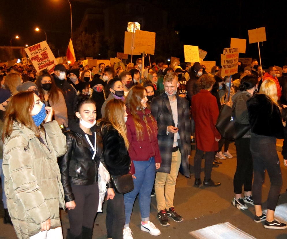Strajk kobiet w Białymstoku, 30 października.