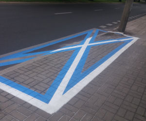 Nowy sposób oznaczania miejsc parkingowych dla niepełnosprawnych.