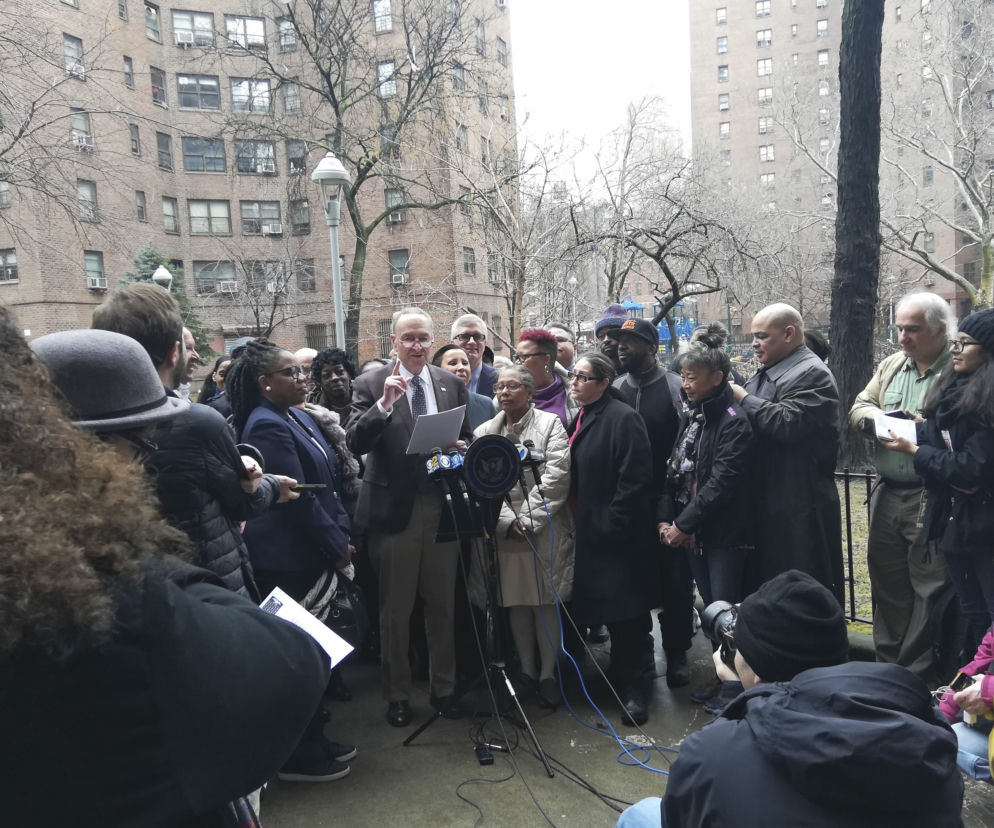 NYCHA, Charles Schumer