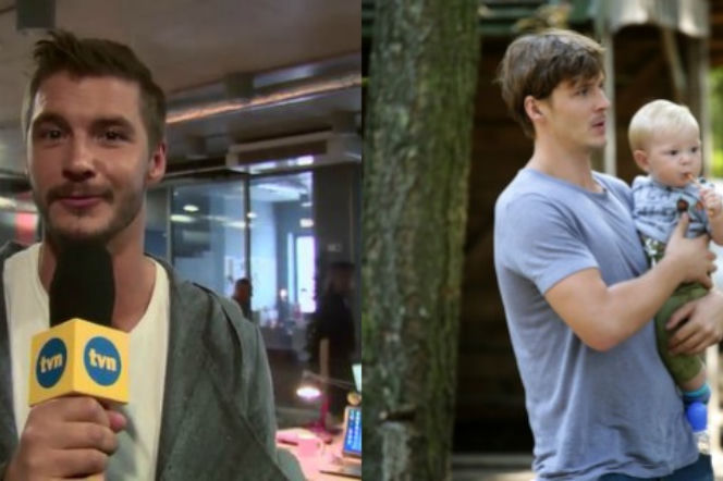 Mikołaj Roznerski jaki Kamil w Druga szansa i Marcin w M jak miłość