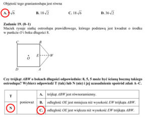 egzamin gimnazjalny 2014 matematyka