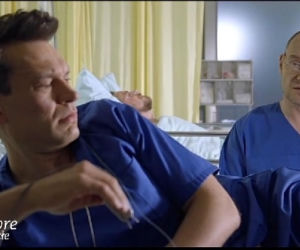 Na dobre i na złe odc. 575. Ruud (Redbad Klynstra), Andrzej Falkowicz (Michał Żebrowski)