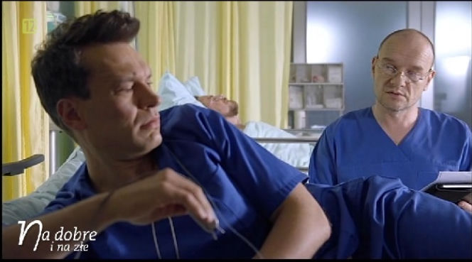Na dobre i na złe odc. 575. Ruud (Redbad Klynstra), Andrzej Falkowicz (Michał Żebrowski)