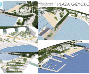 Plaża miejska w Giżycku zmieni się nie do poznania. Zobacz wizualizacje!