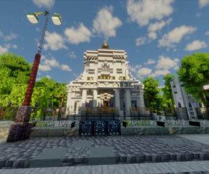 Siedlce odwzorowane w świecie Minecraft! Builder Foxirek stworzył w grze Ratusz pod Jackiem, zabytkowy budynek poczty, Pałac Ogińskich i Kościół św. Stanisława