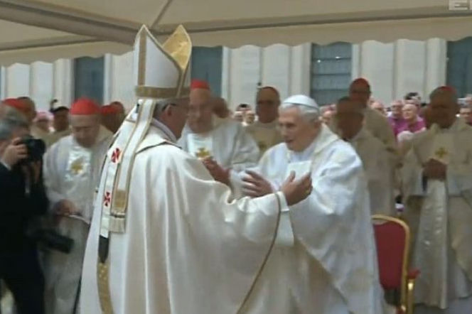 Benedykt XVI i Franciszek