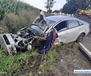 Pijak uciekł po spowodowaniu wypadku