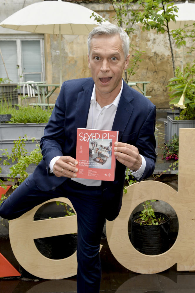 Michał Żebrowski w formie życia