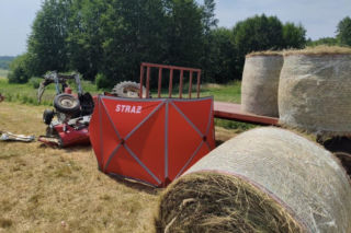 Tragedia w Świętokrzyskiem. Ciągnik przygniótł 14-latkę, życia dziewczynki nie udało sie uratować