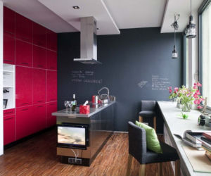 Małe mieszkanie urządzone jak loft