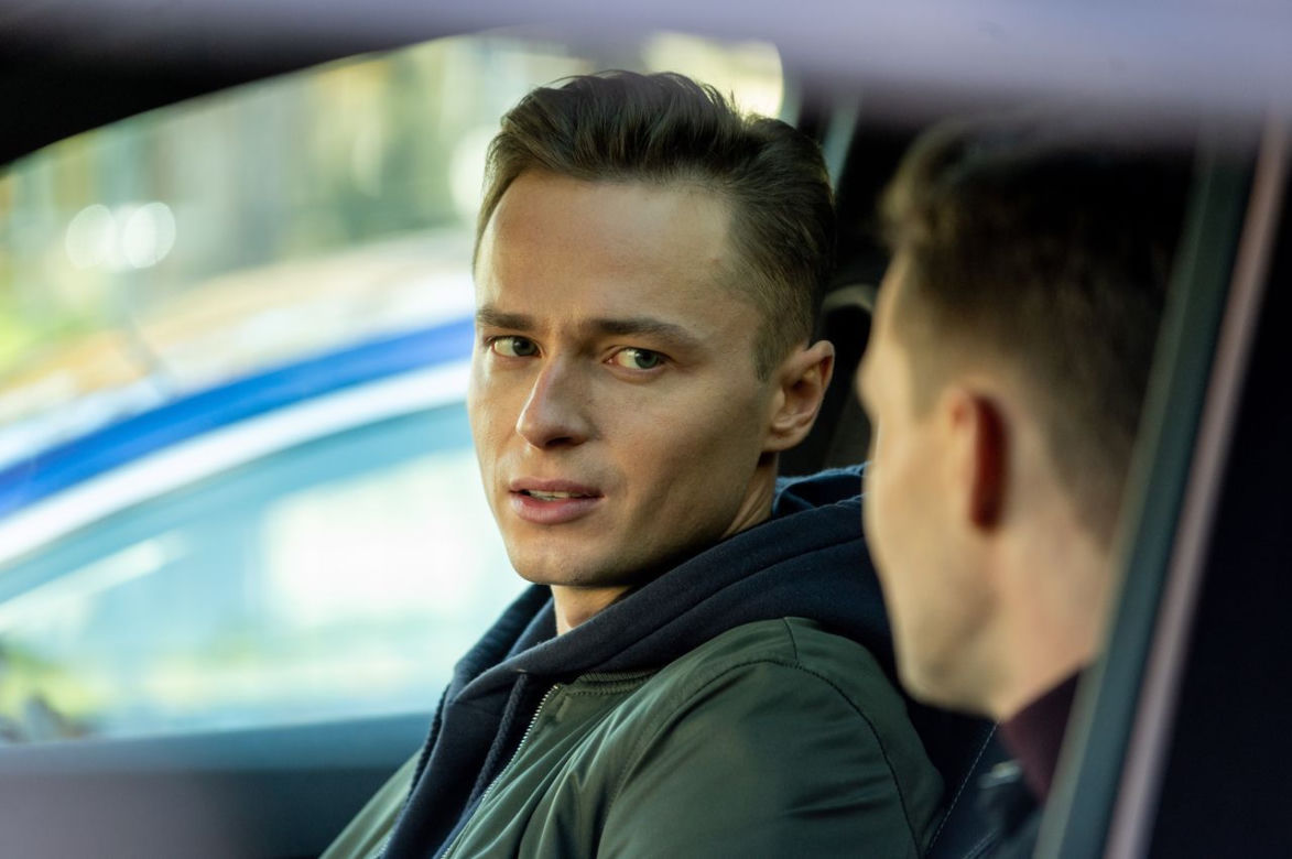 Barwy szczęścia odc. 2609. Józek (Patryk Pniewski), Darek Janicki (Andrzej Niemyt)