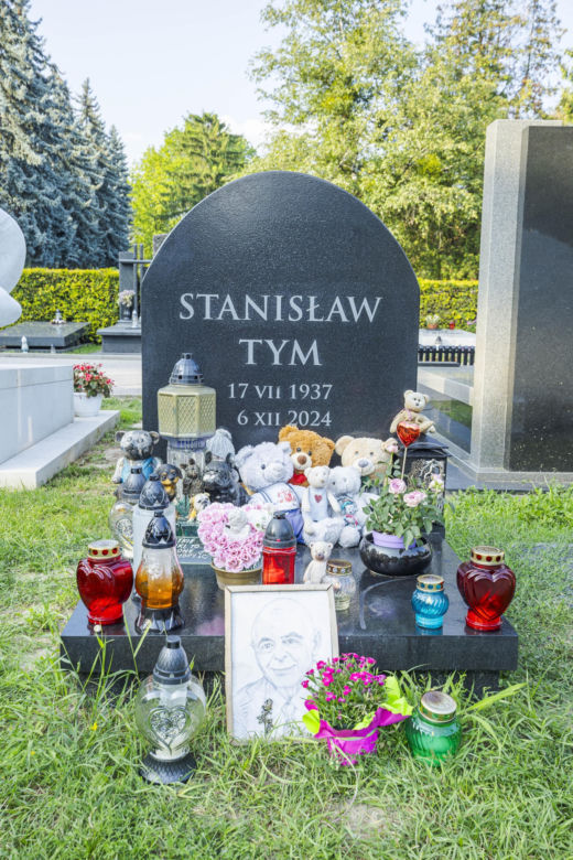 Stanisław Tym - grób