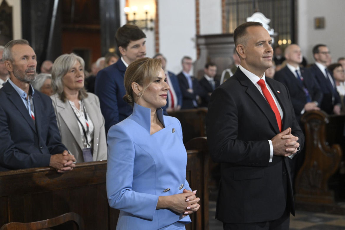 Marta Nawrocka i Waldemar Nawrocki