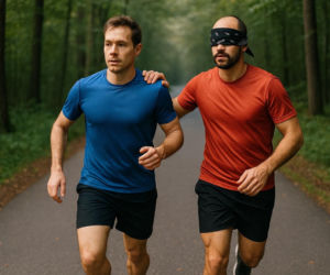 To nie jest zwykła impreza biegowa, lecz niezwykła lekcja empatii i zaufania. Zgłoś się do Biegu w ciemno!