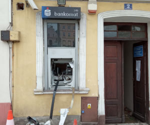 Wysadzono bankomat w Rydzynie