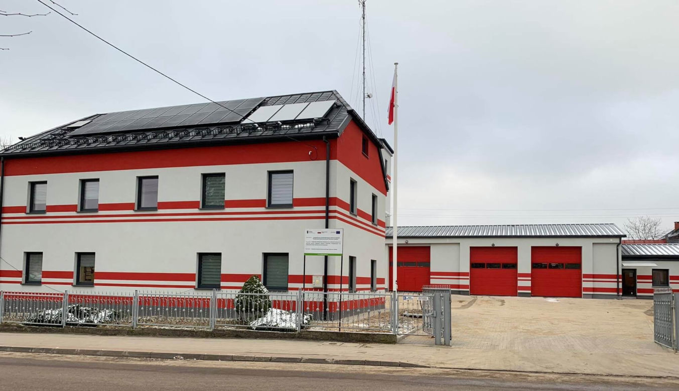Dwa budynki podlaskich strażaków przeszły modernizację. Tak się prezentują [ZDJĘCIA]