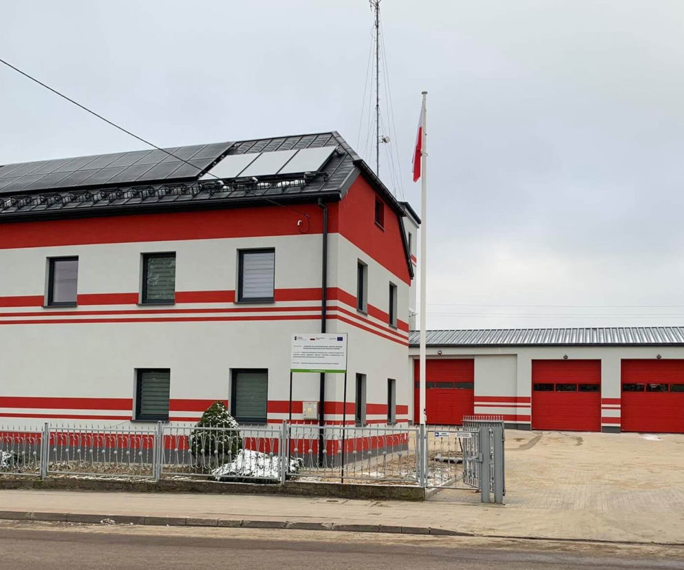 Dwa budynki podlaskich strażaków przeszły modernizację. Tak się prezentują [ZDJĘCIA]