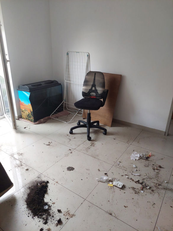 Mieszkanie po dwóch miesiącach z lokatorami z piekła rodem