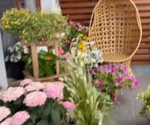 M jak miłość: balkon mieszkania Katarzyny Cichopek