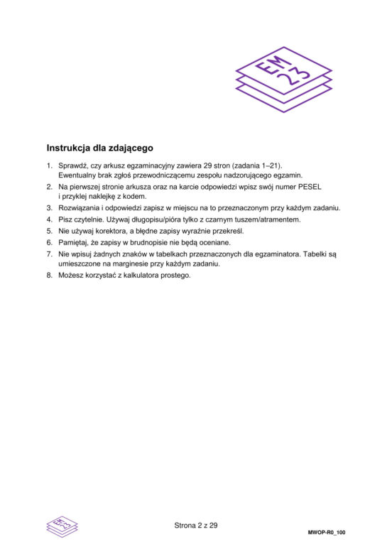Matura WOS formuła 2023: arkusz CKE i odpowiedzi