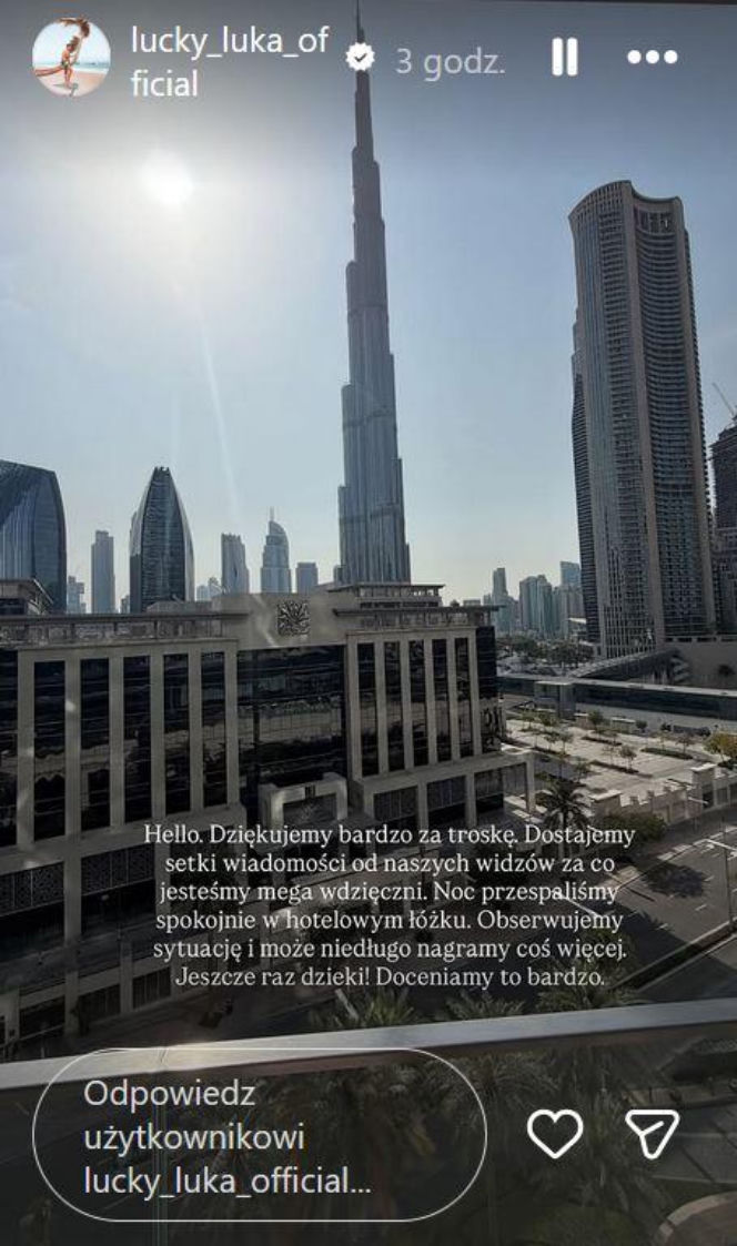 Andziaks i Luka zabrali dzieci do Dubaju