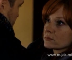 M jak miłość. Tomek (Andrzej Młynarczyk), Agnieszka (Magdalena Walach)