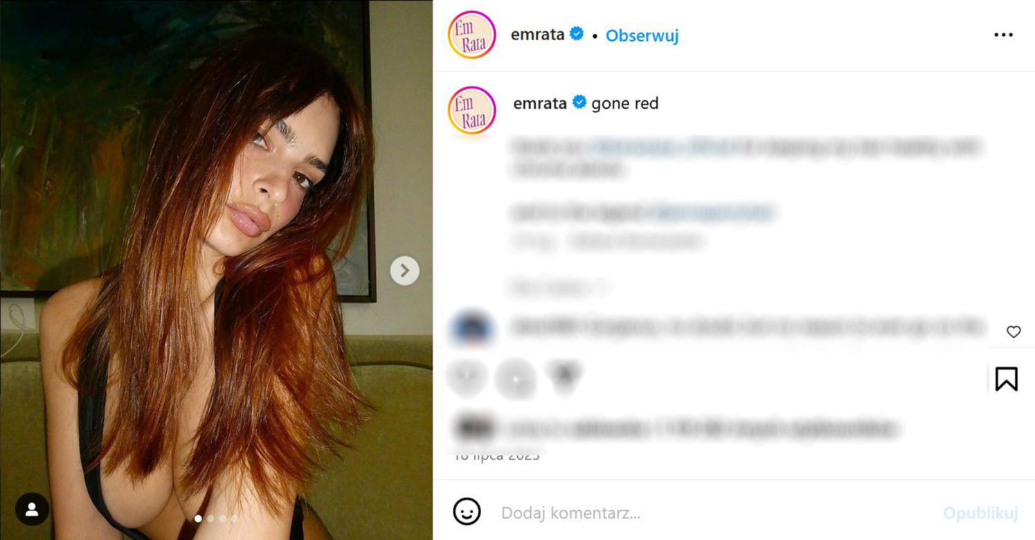 Emily Ratajkowski wróciła do byłego po roku! Rzuciła dwóch dla jednego