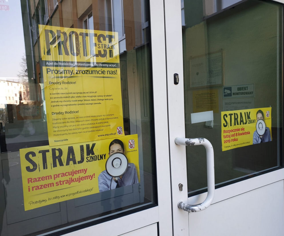 Strajk nauczycieli w całej Polsce