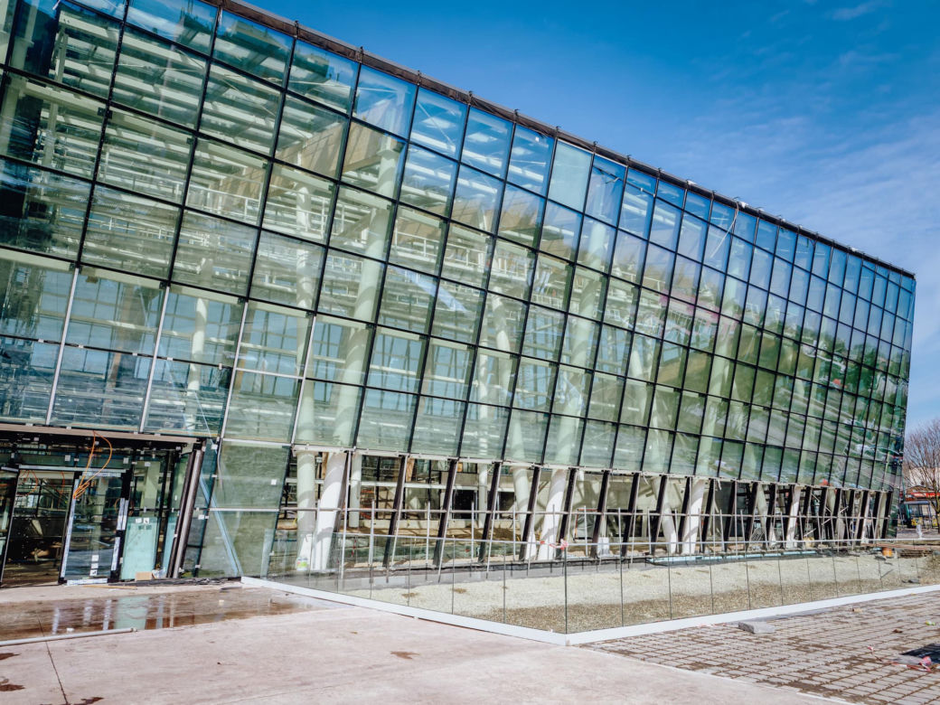 Budowa Egzotarium w Sosnowcu