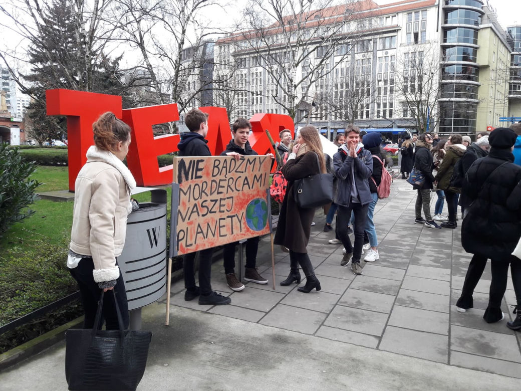 Młodzieżowy strajk klimatyczny we Wrocławiu