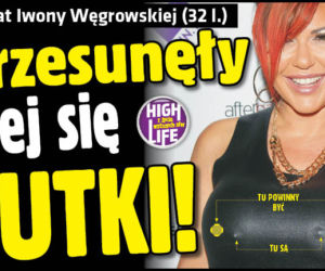 Przesunęły jej się SUTKI