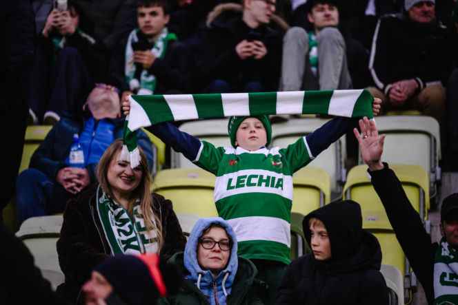 Lechia Gdańsk - Piast Gliwice: Zdjęcia kibiców z meczu 29. kolejki PKO BP Ekstraklasy