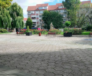 Plac Orła Białego w przeddzień rozpoczęcia przebudowy