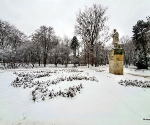 Park Jakuba Wagi zimą