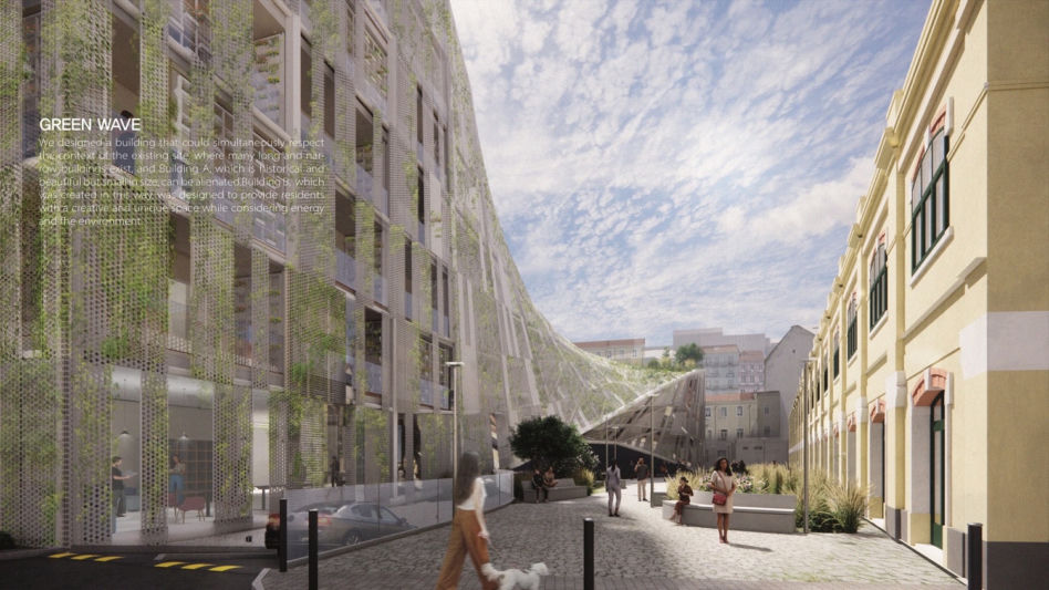 Wizualizacja projektu Green, Korea Południowa  (I miejsce)