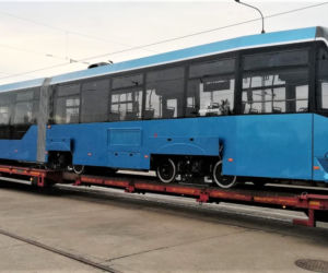 Nowy, niebieski tramwaj MPK Wrocław