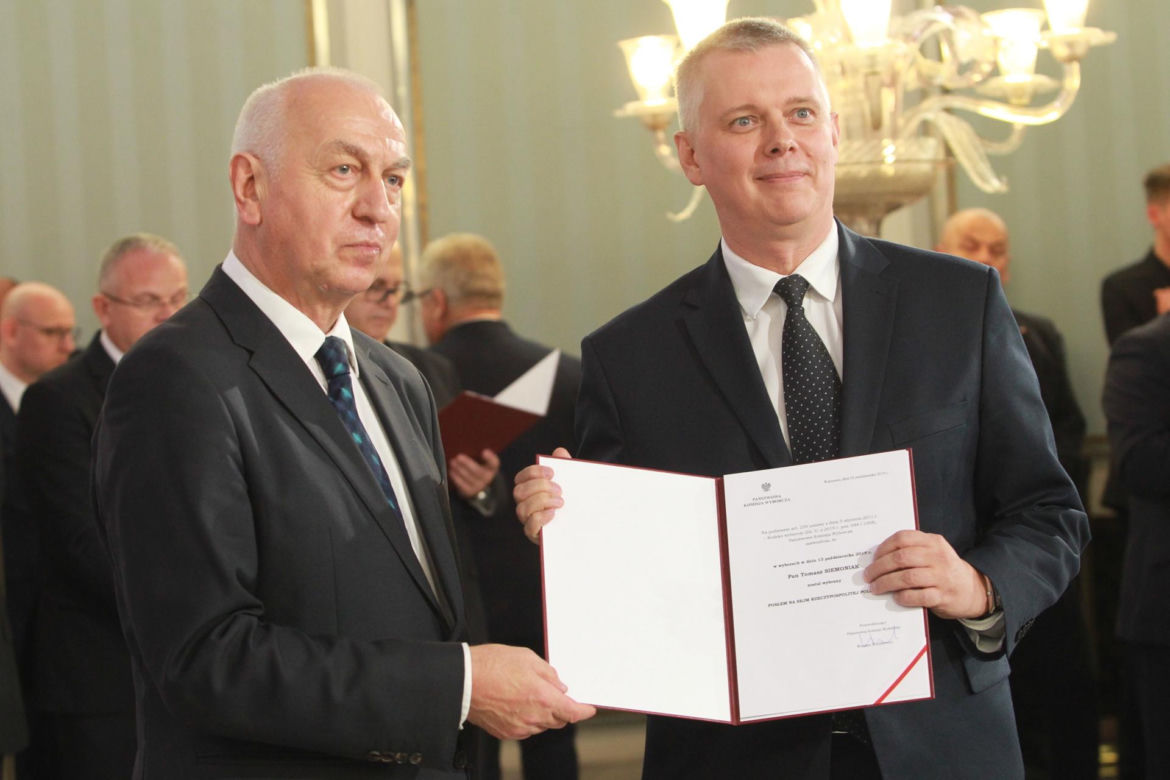 Siemoniak na męskim wypadzie z synem