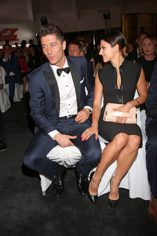 Anna i Robert Lewandowscy