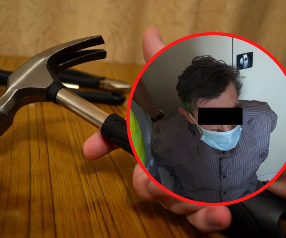 Chciał zatłuc Annę młotkiem?! Horror w mieszkaniu w Lublinie