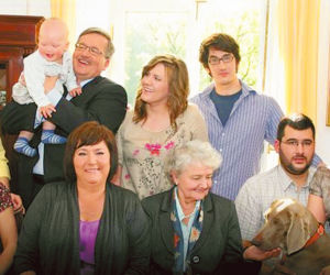 Komorowski pokazał rodzinę