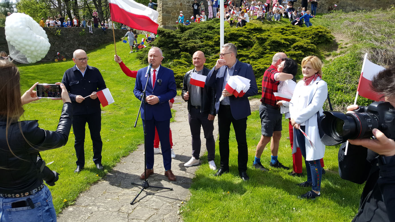 Dzień flagi w Nowym Sączu