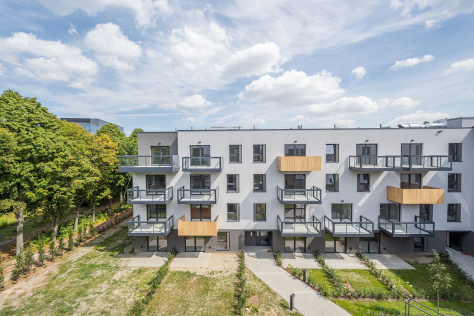 Budynek Cerisier Résidence od Ultra Architects