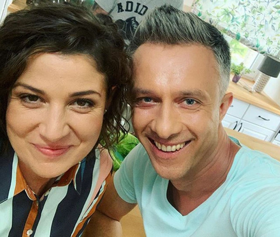 Pierwsza miłość po wakacjach 2020. Artur (Łukasz Płoszajski), Kinga (Aleksandra Zienkiewicz)