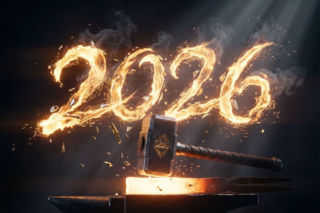 Gify na Sylwestra 2025 i Nowy Rok 2026. Najlepsze ruchome obrazki i animacje z życzeniami