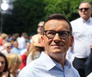 Tak grillował Morawiecki
